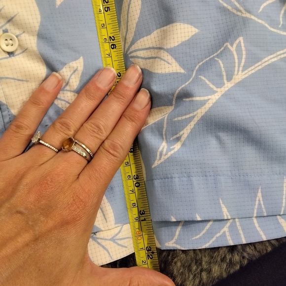 Quiksilver Men's Last Island Short Sleeve Shirt in Blue XXL Hawaiian Shirt - Picture 6 of 6